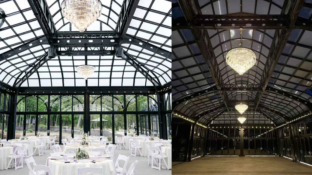 Exporting A Wedding Conservatory To New Franklin, Ohio